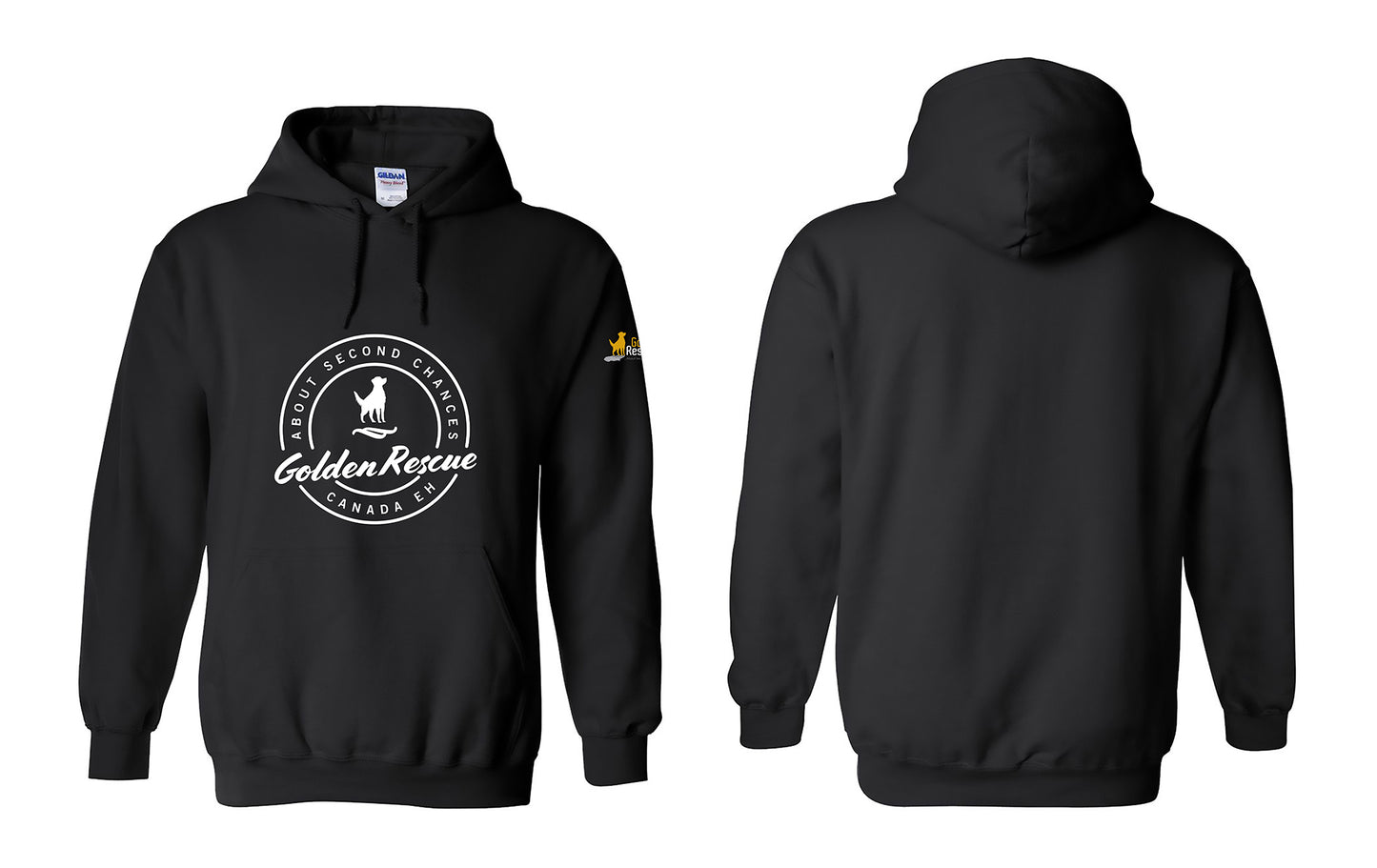 Hoodie - Golden Rescue Crest
