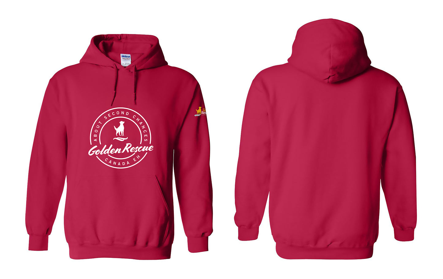 Hoodie - Golden Rescue Crest