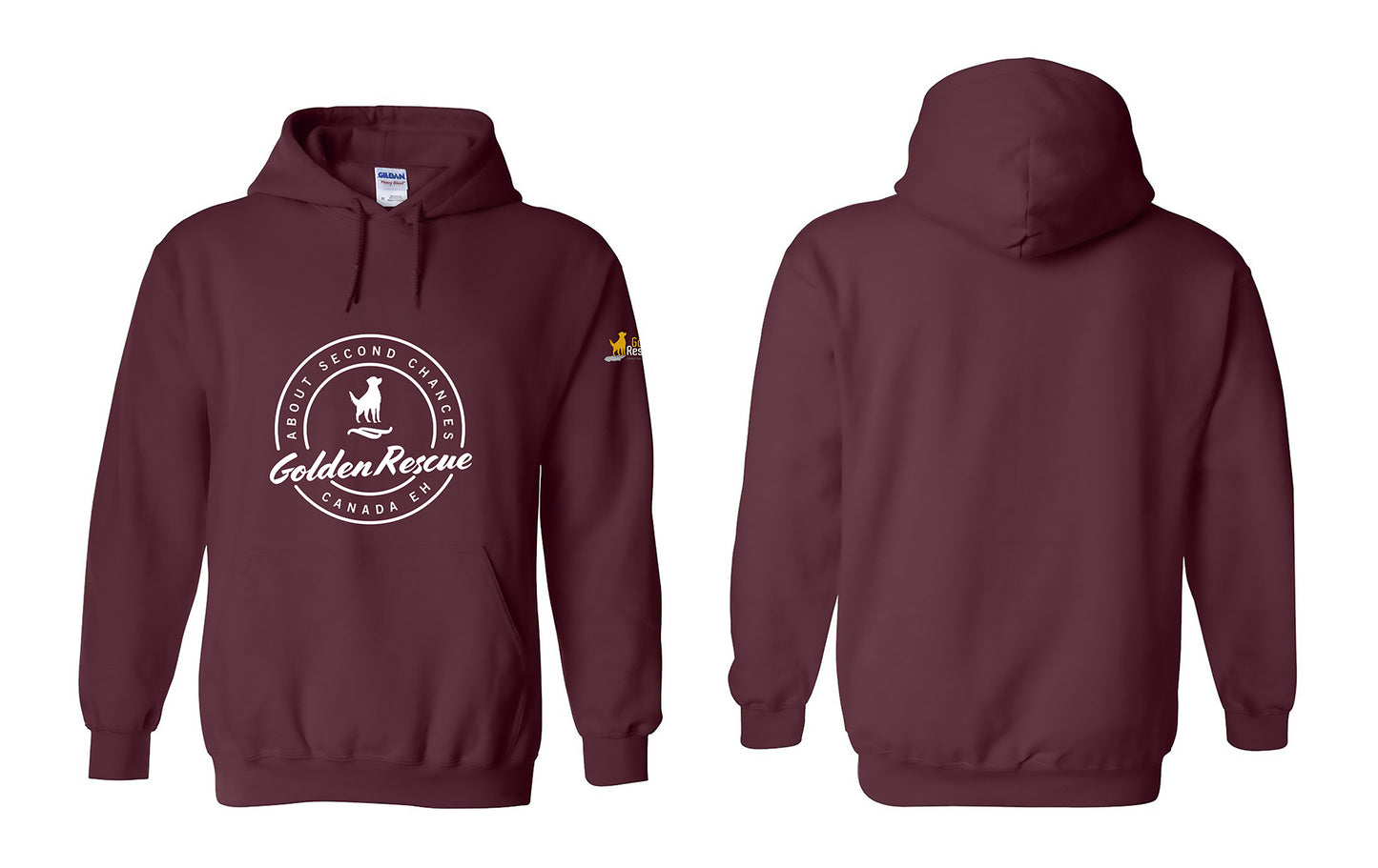 Hoodie - Golden Rescue Crest