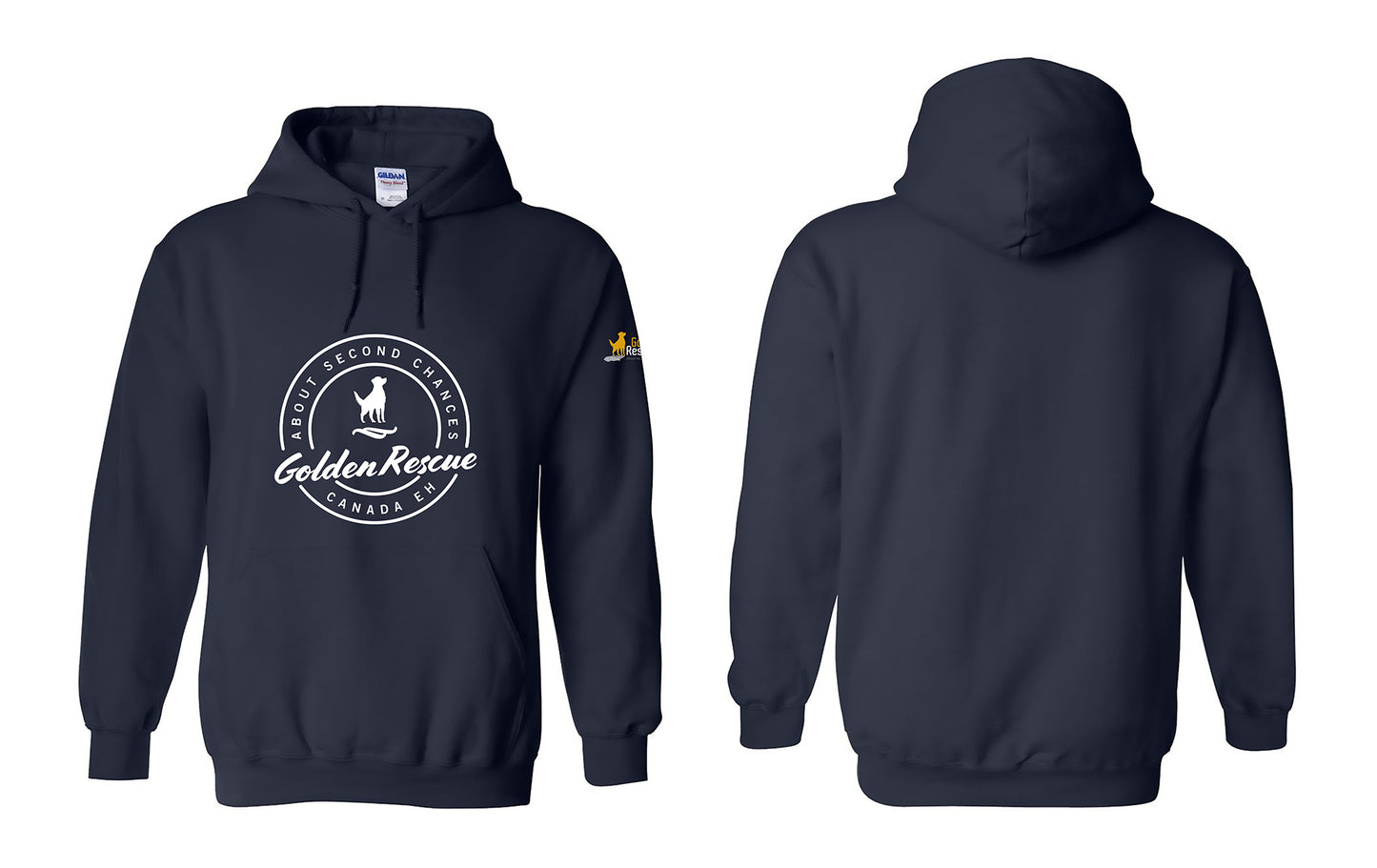 Hoodie - Golden Rescue Crest
