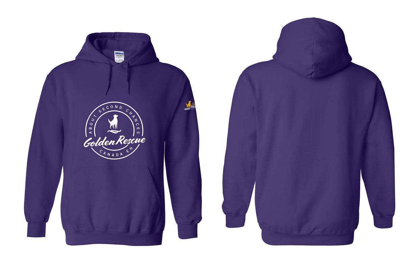 Hoodie - Golden Rescue Crest