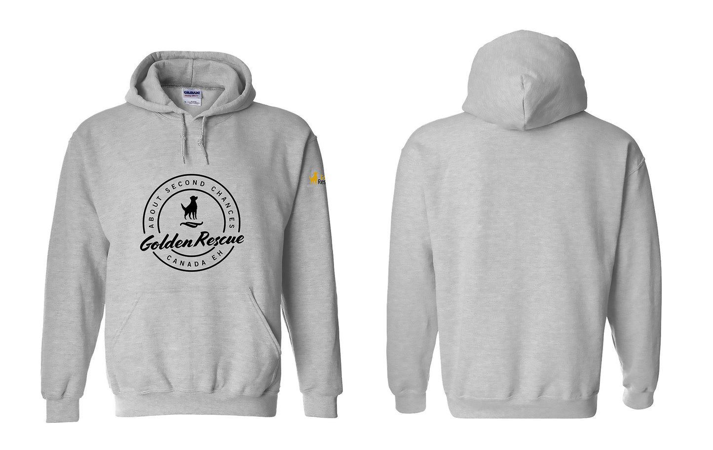 Hoodie - Golden Rescue Crest