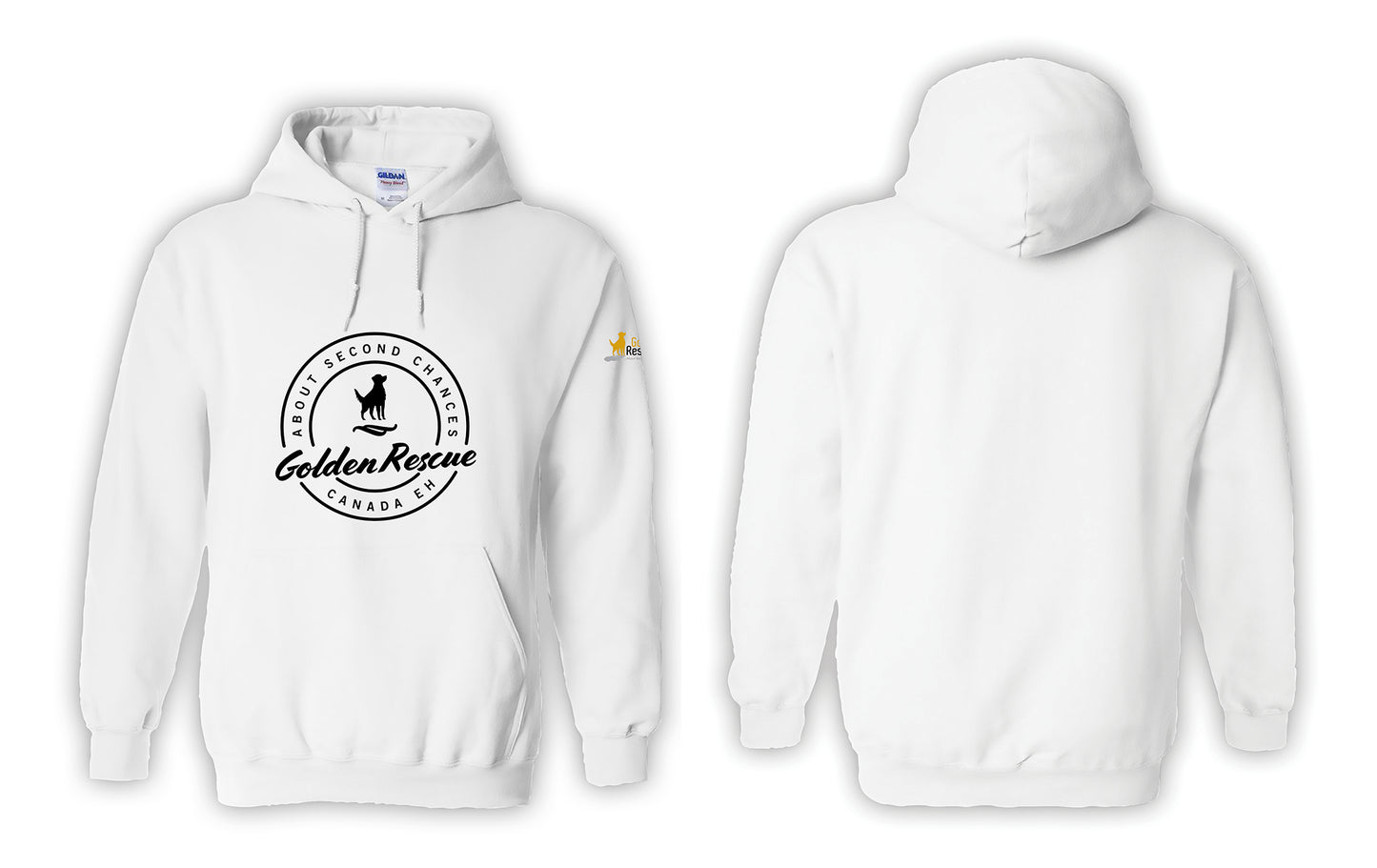 Hoodie - Golden Rescue Crest