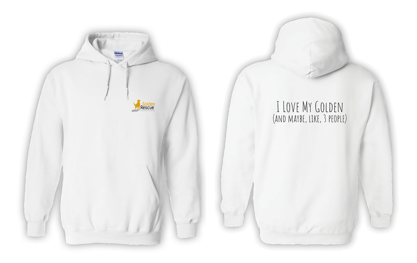 Hoodie - Love My Golden