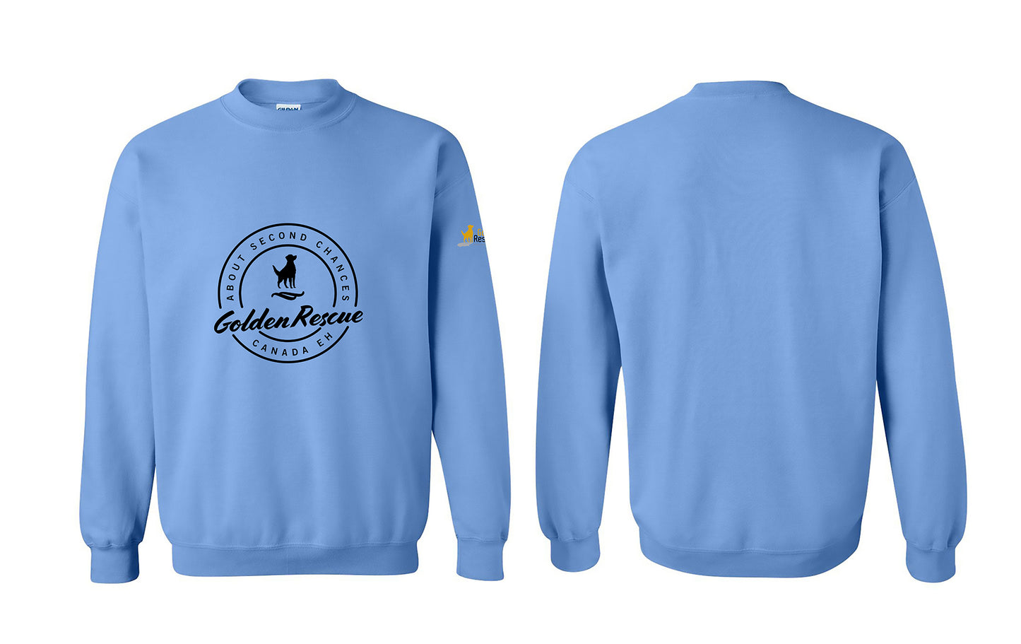 Sweatshirt - Golden Rescue Crest