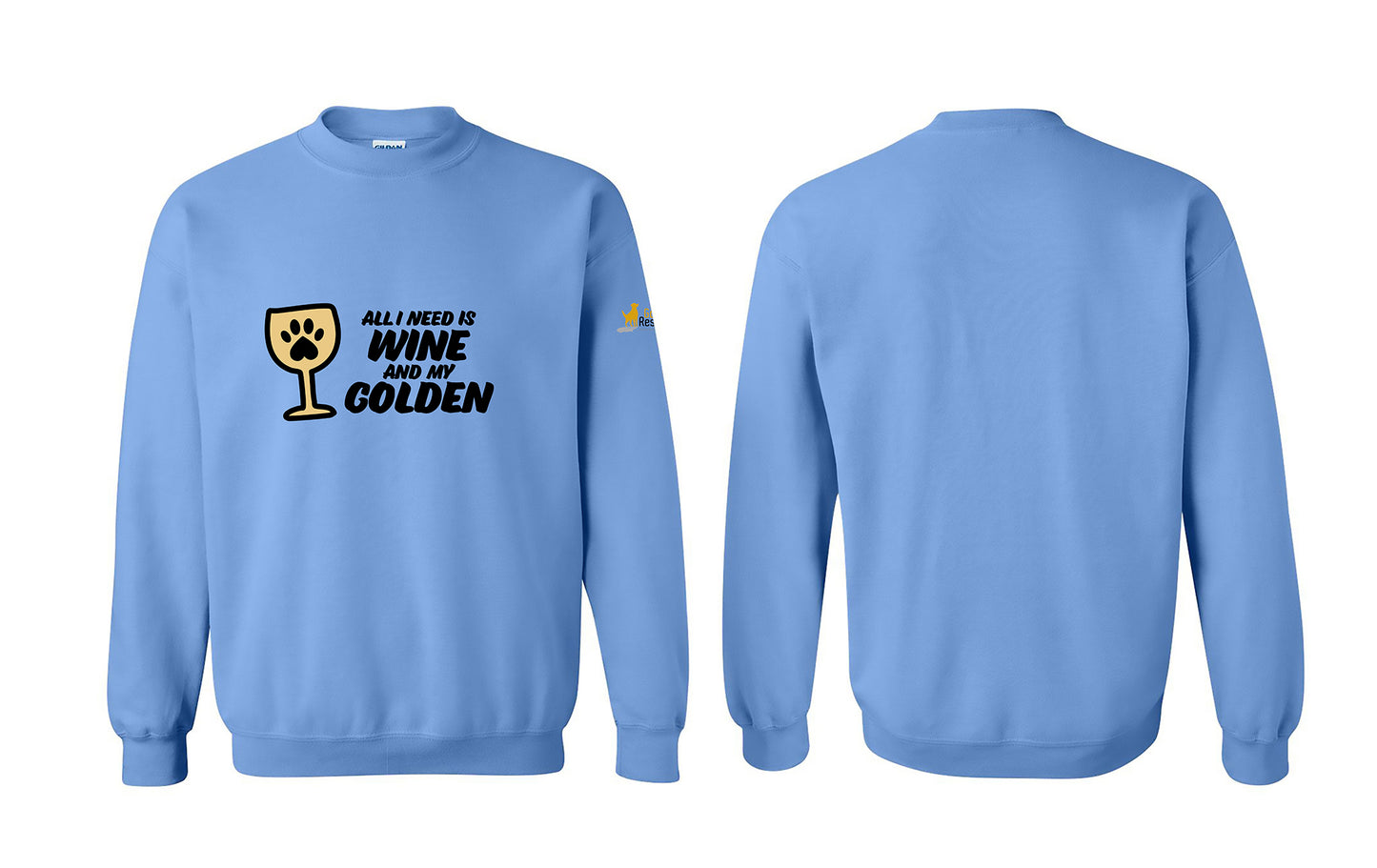 Sweatshirt - Wine & Golden