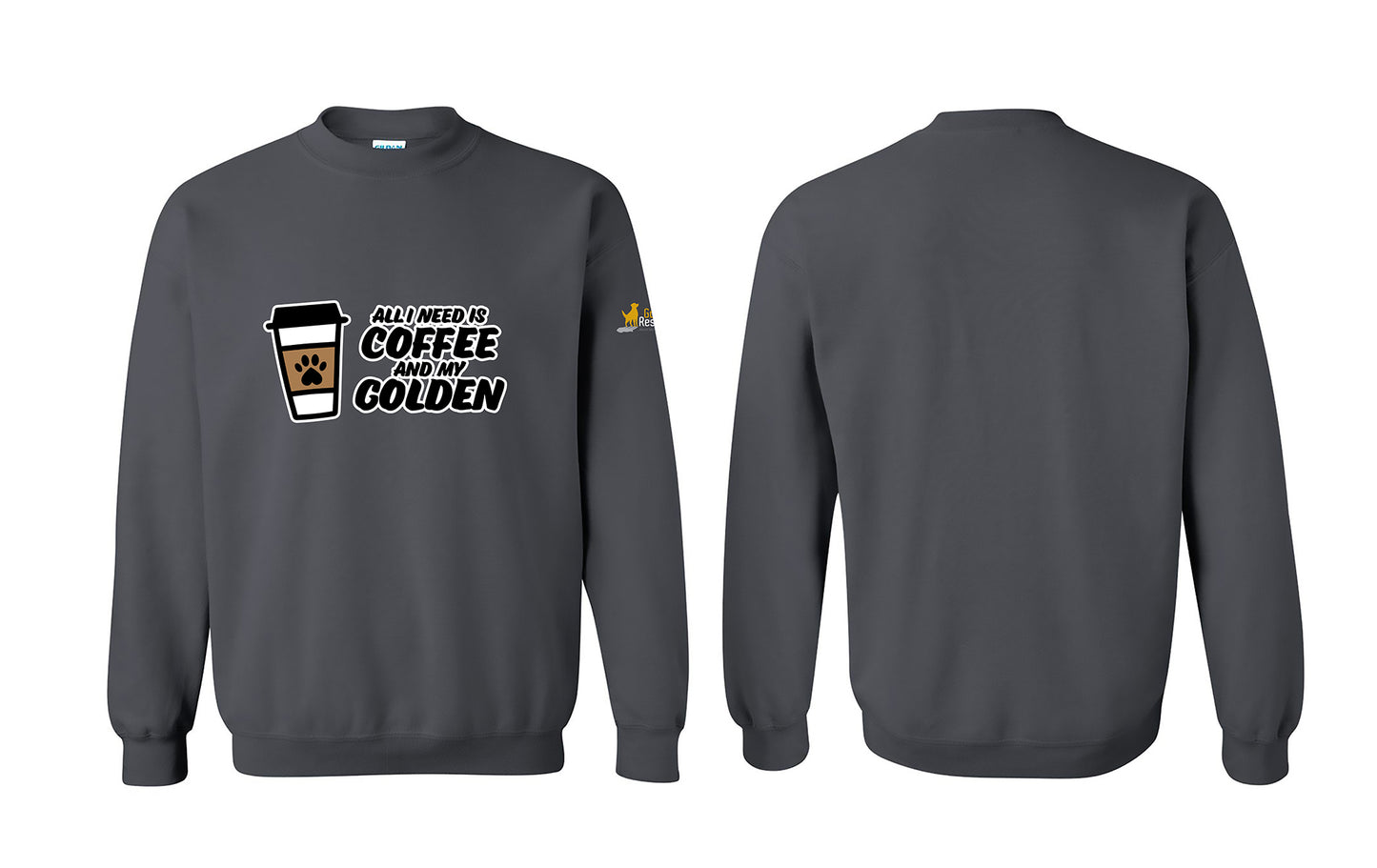 Sweatshirt - Coffee & Golden