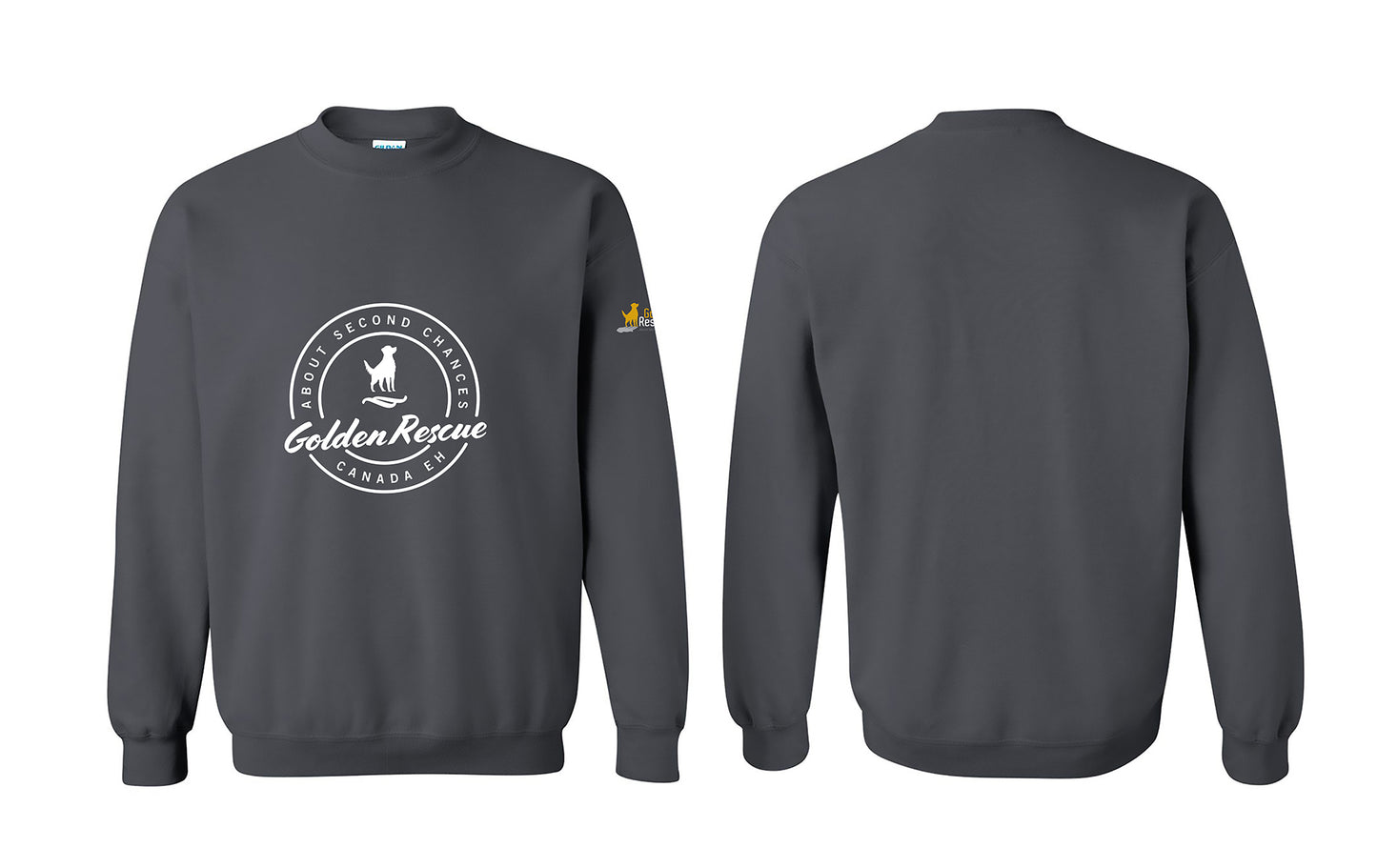 Sweatshirt - Golden Rescue Crest