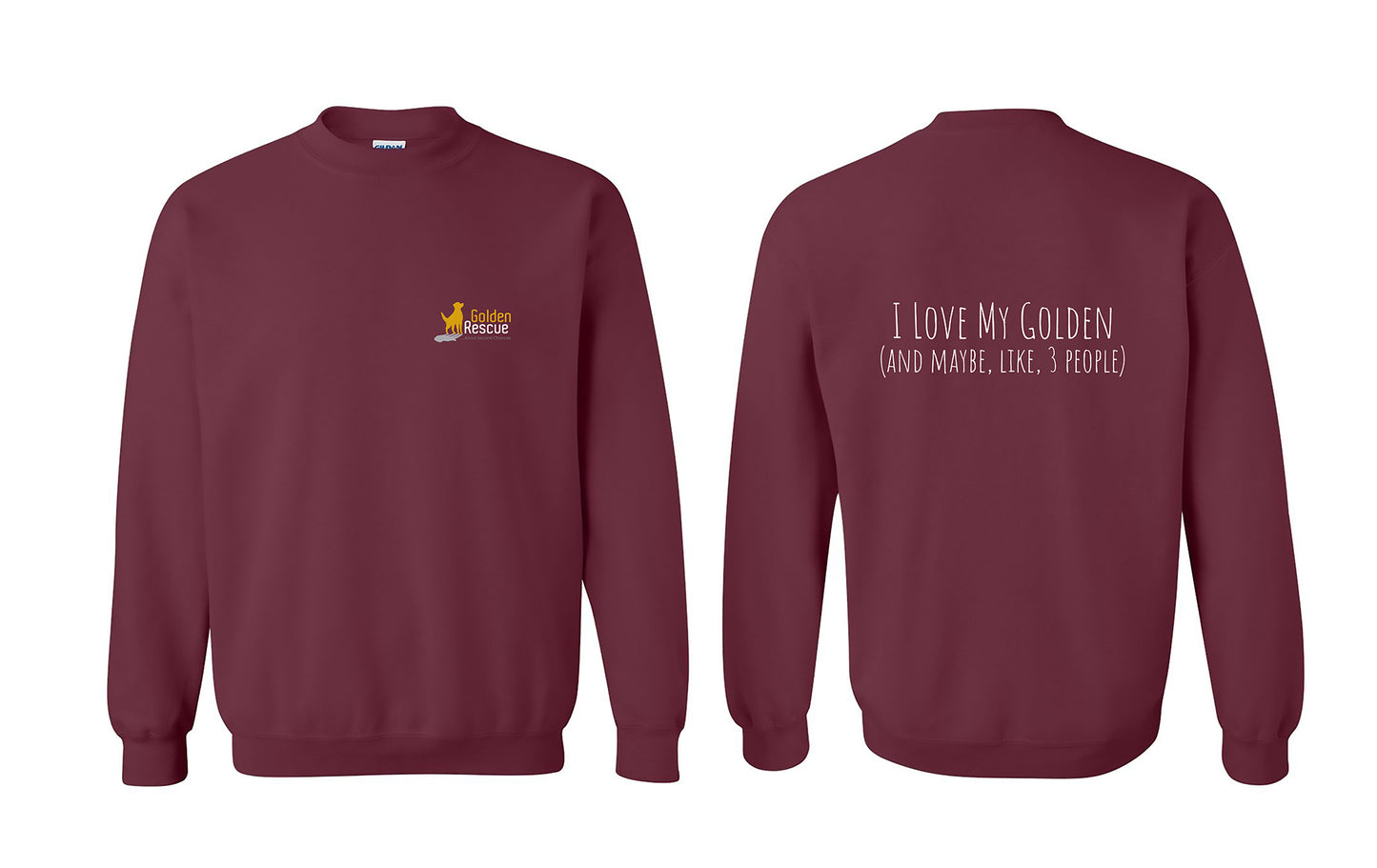 Sweatshirt - Love My Golden