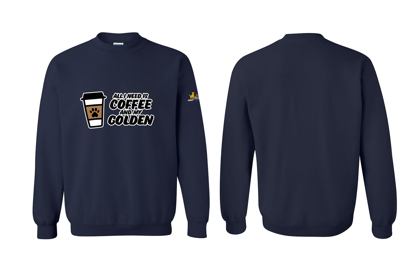 Sweatshirt - Coffee & Golden