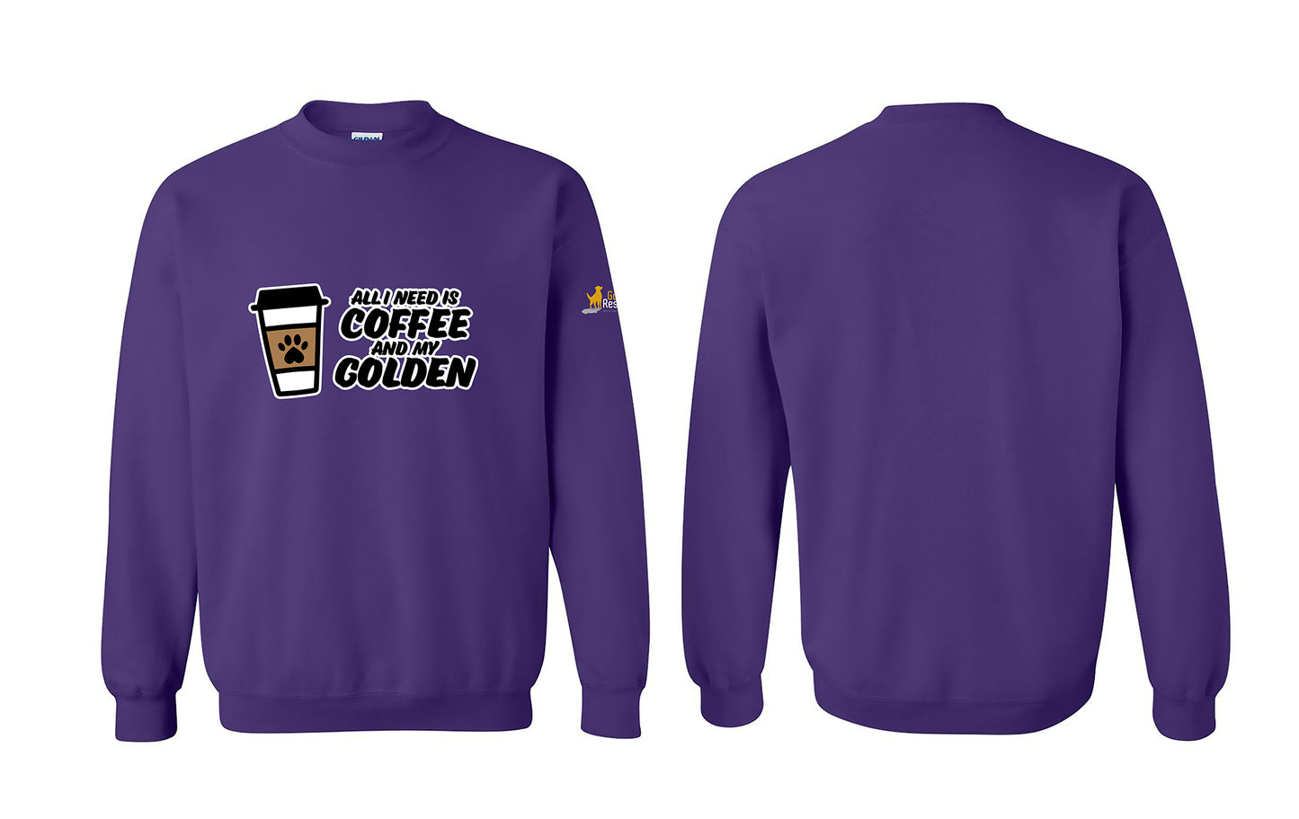 Sweatshirt - Coffee & Golden