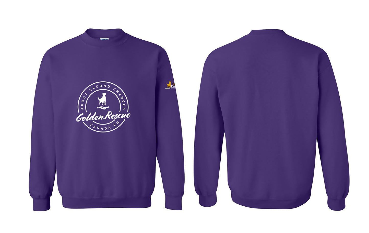 Sweatshirt - Golden Rescue Crest