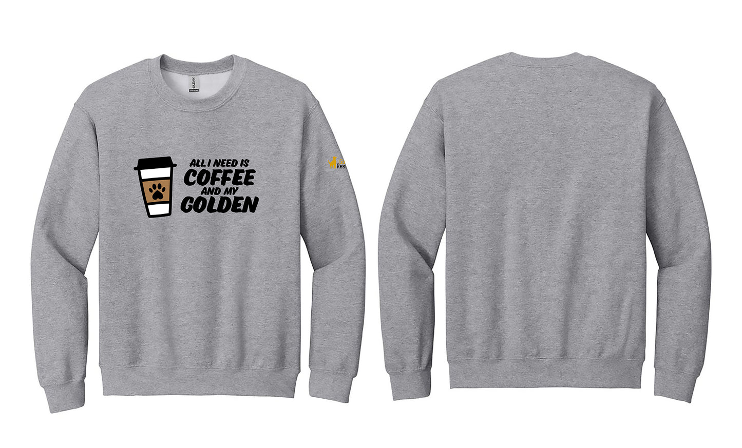 Sweatshirt - Coffee & Golden