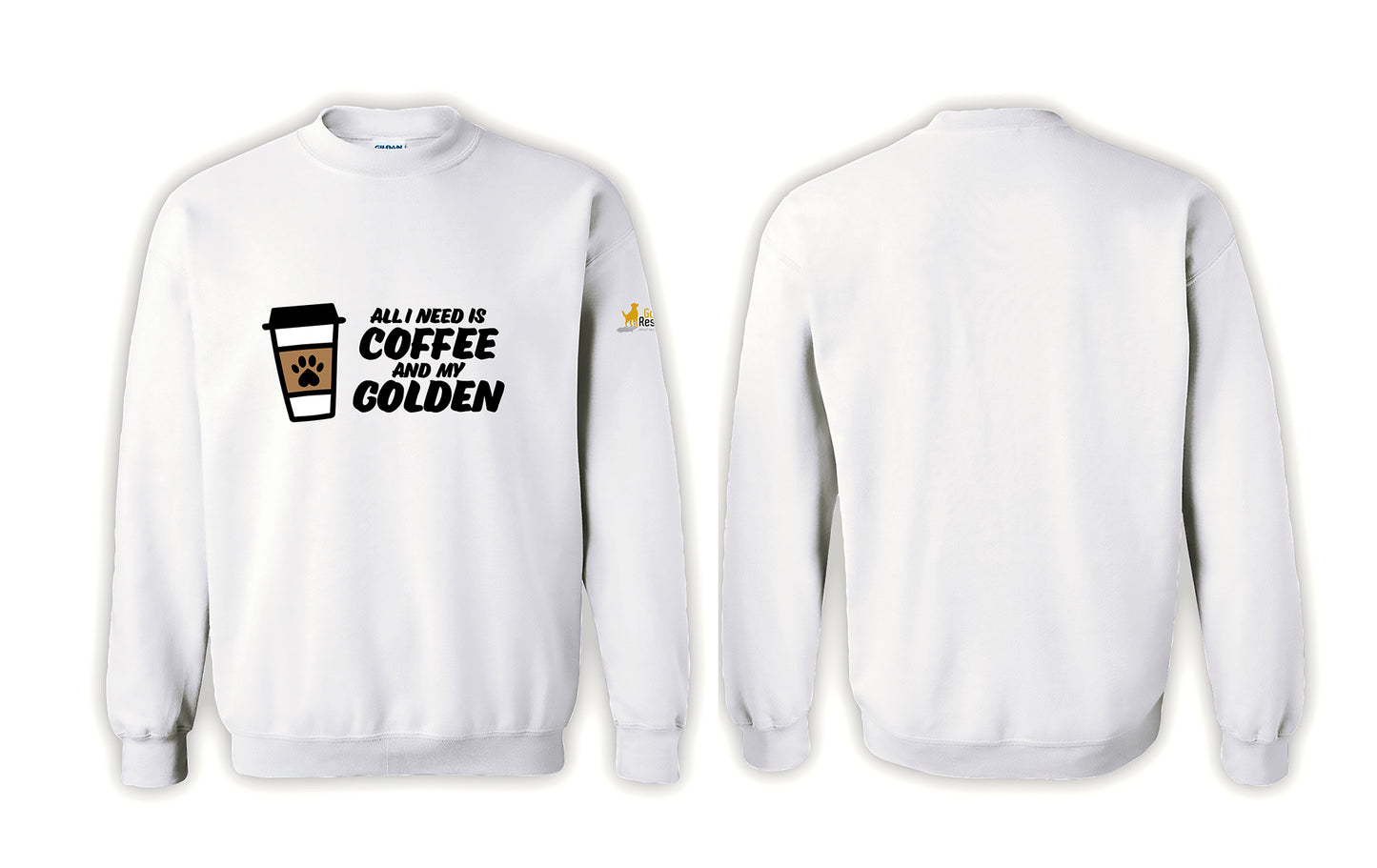 Sweatshirt - Coffee & Golden