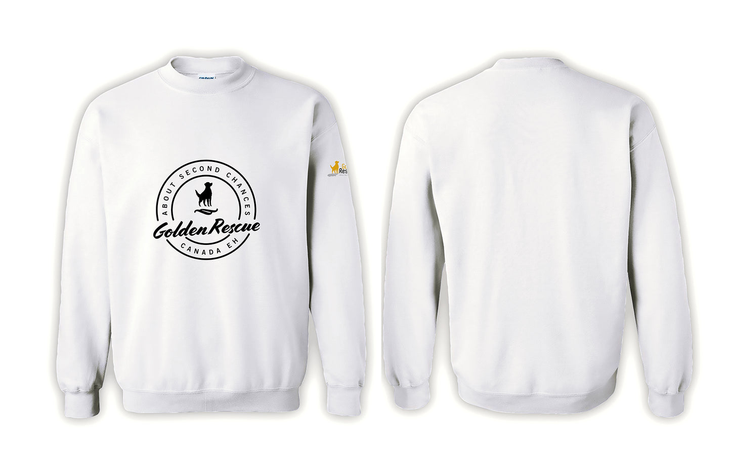 Sweatshirt - Golden Rescue Crest