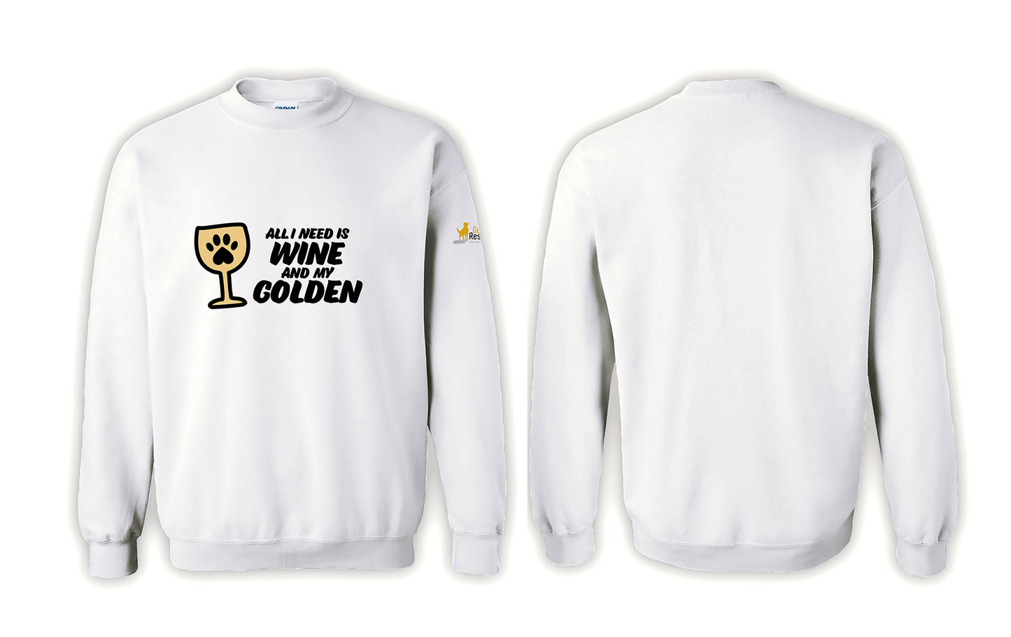 Sweatshirt - Wine & Golden