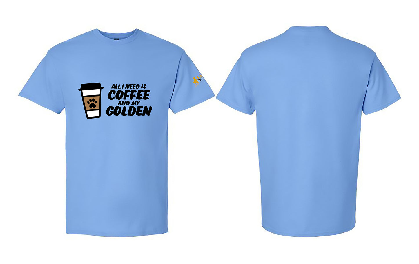 T-shirt - Coffee & Golden
