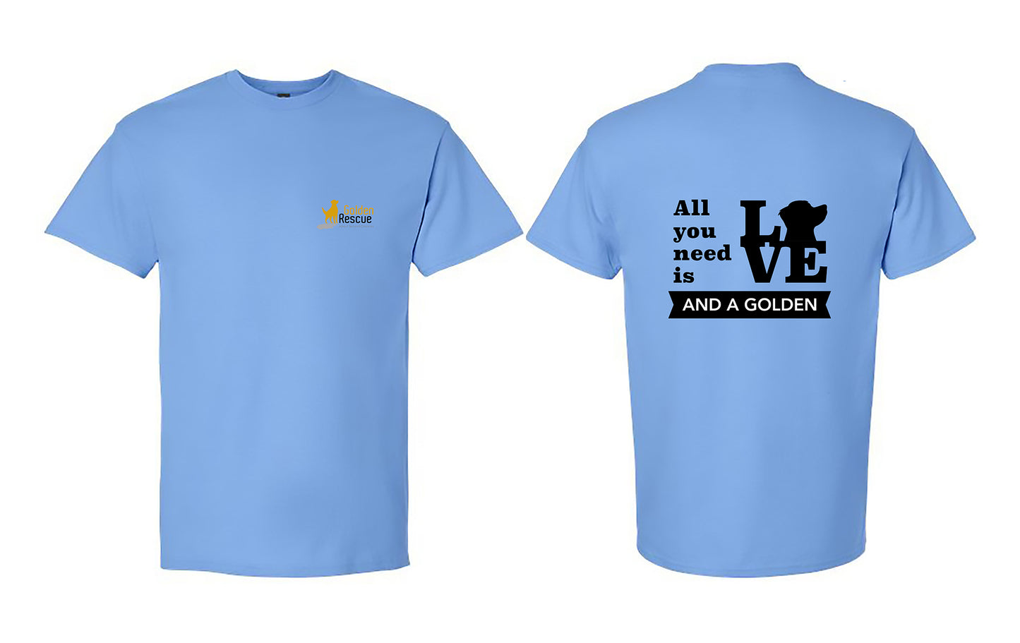 'T-shirt - Love & Golden