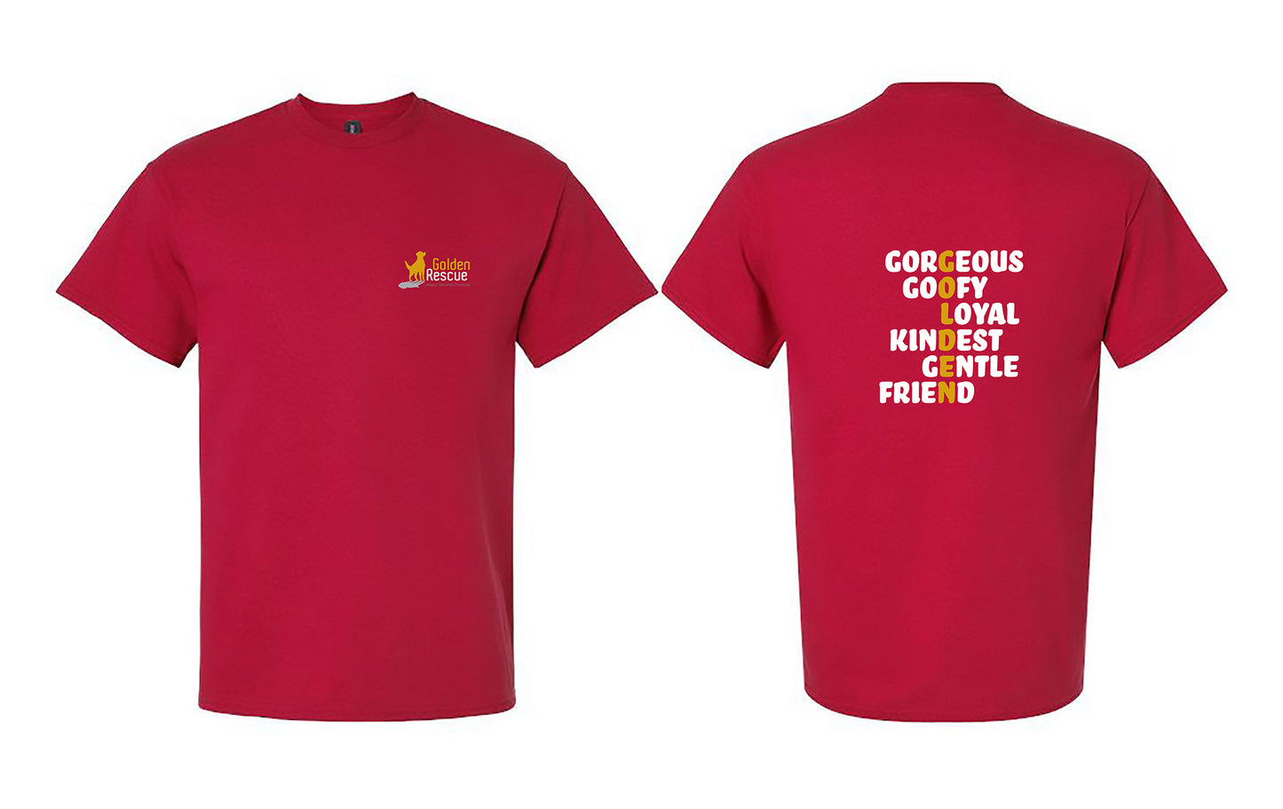 T-shirt - Golden