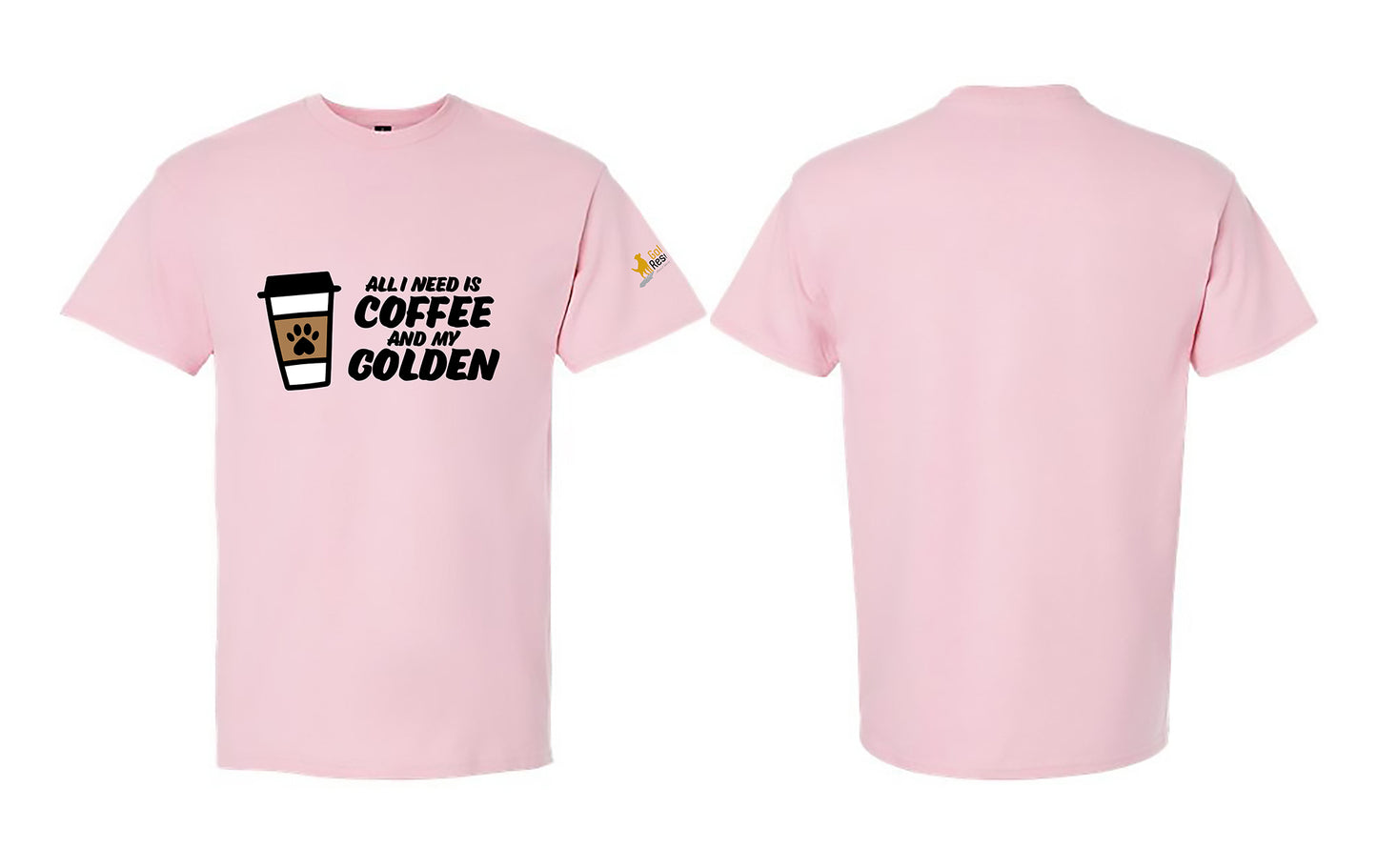 T-shirt - Coffee & Golden