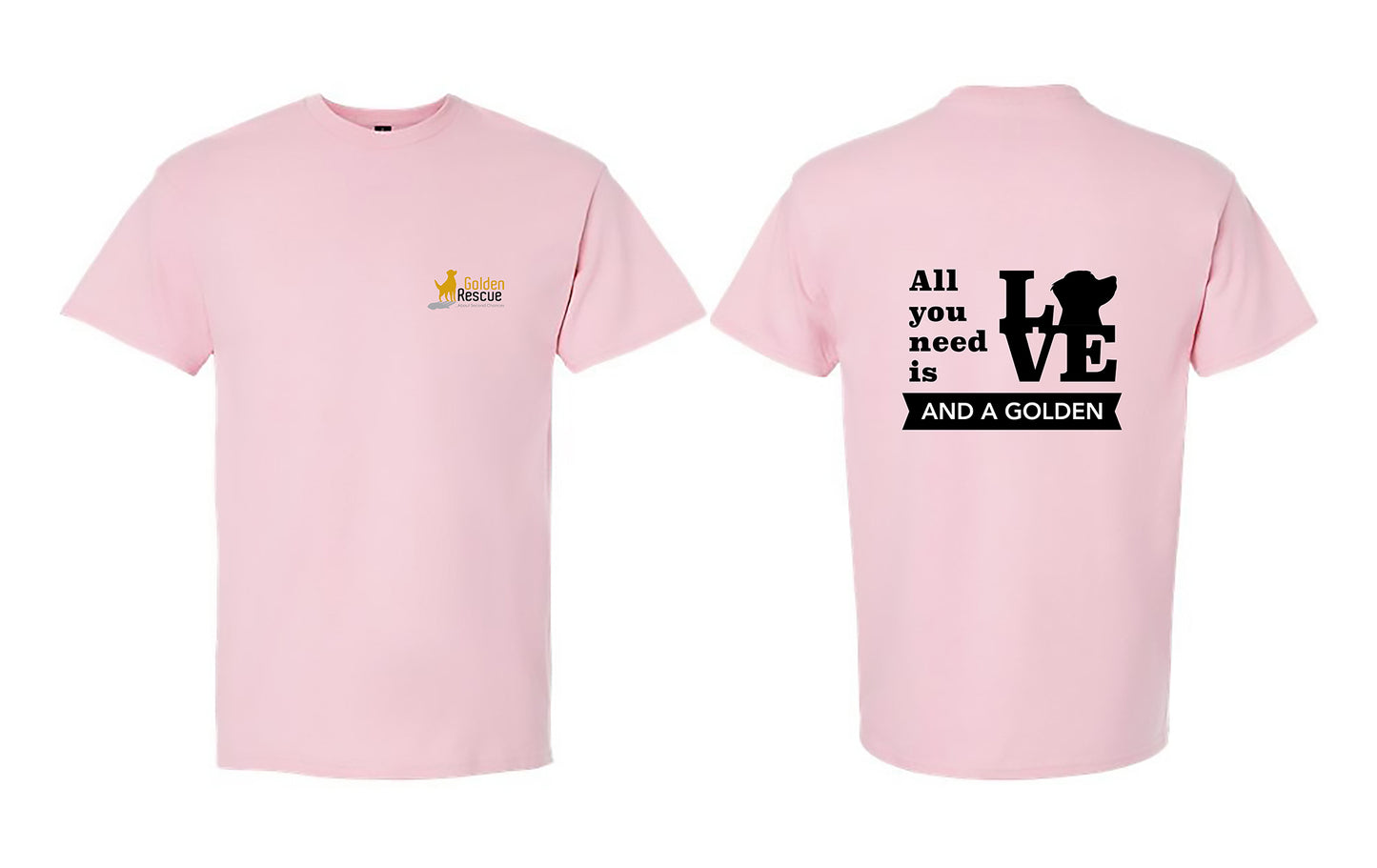 'T-shirt - Love & Golden