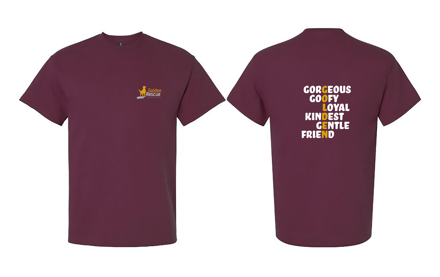 T-shirt - Golden