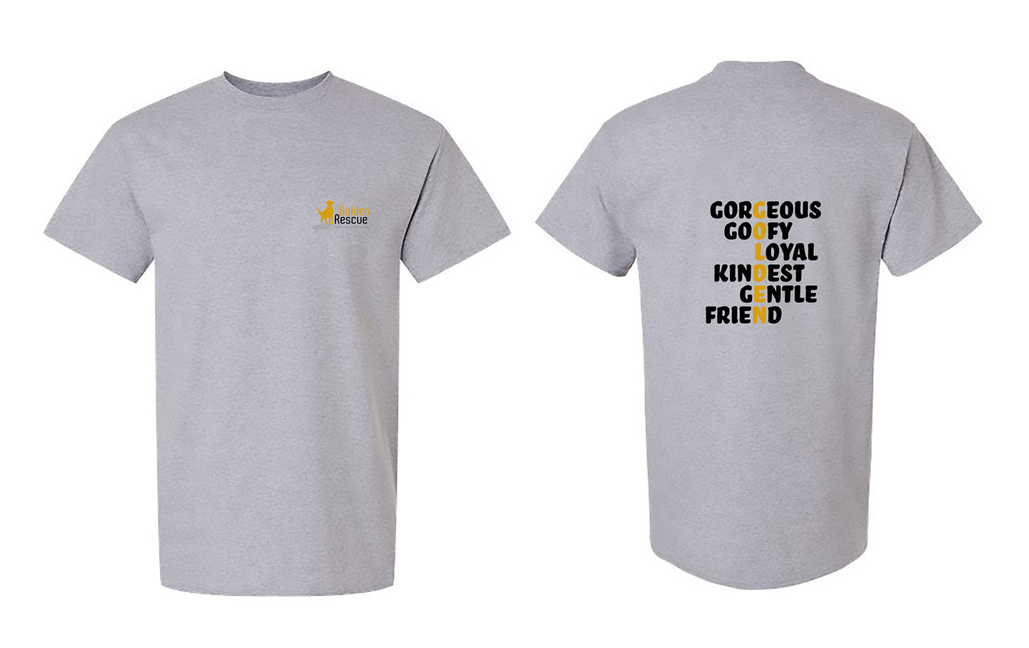 T-shirt - Golden