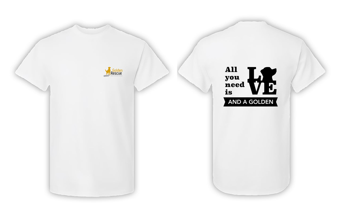 'T-shirt - Love & Golden