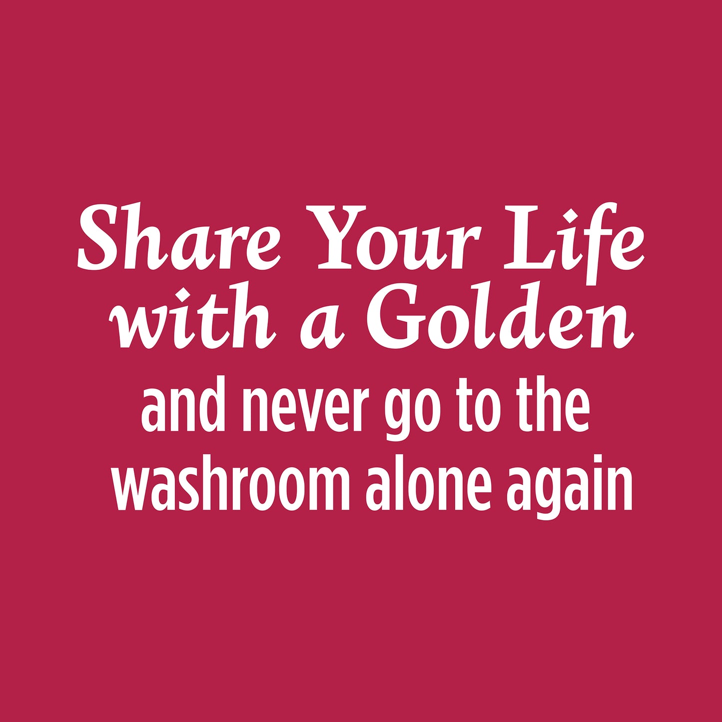 T-shirt - Share Your Life