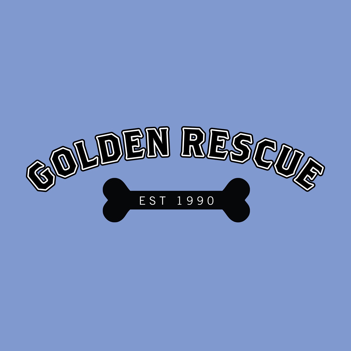 T-shirt - Golden Rescue Bone