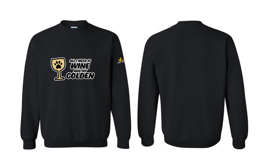 Sweatshirt - Wine & Golden