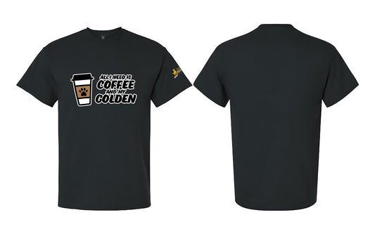 T-shirt - Coffee & Golden