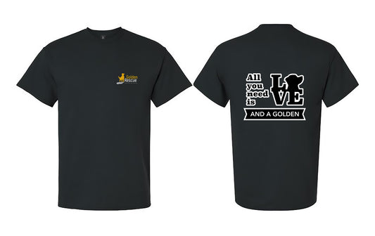 'T-shirt - Love & Golden