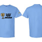 T-shirt - Wine & Golden