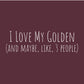 T-shirt - Love My Golden