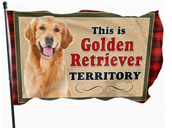 Flag - Golden Retriever Territory